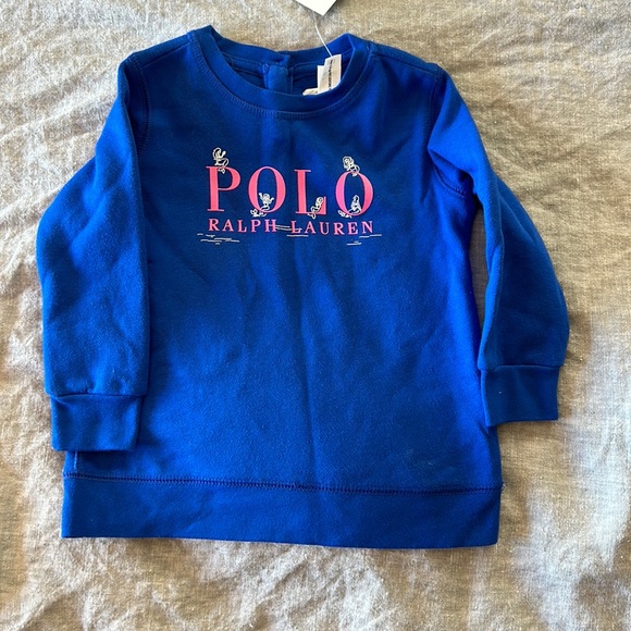 NWT POLO Sweatshirt 18M - Picture 1 of 6